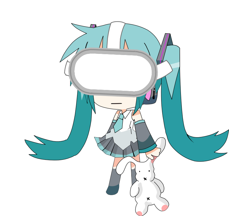 miku usagi VR Animation