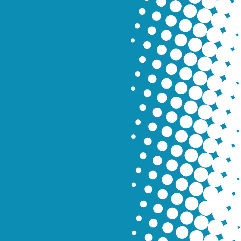 Blue background white halftone pattern