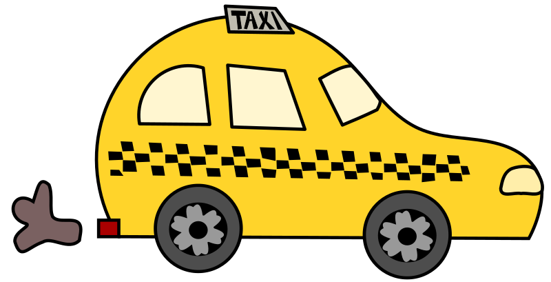 Cartoon Taxi