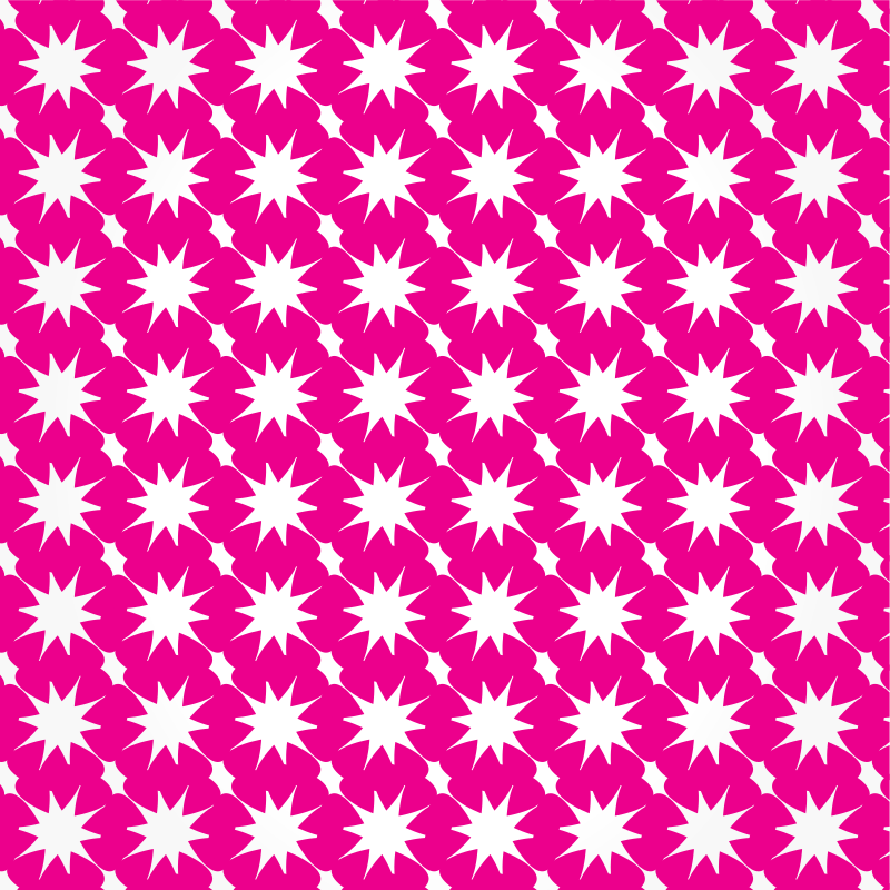 Pink background with geometric pattern