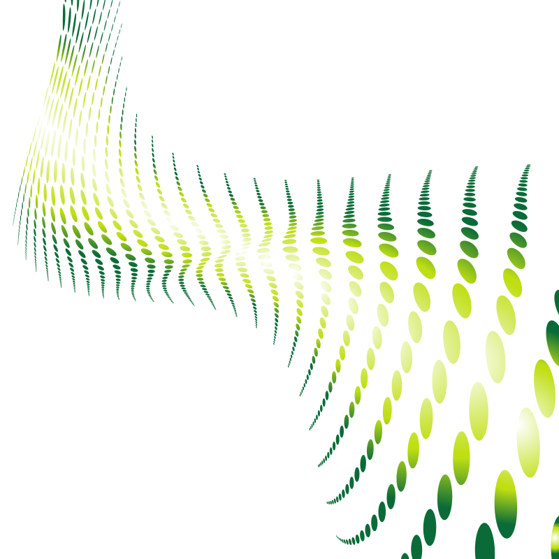 Halftone pattern green colour