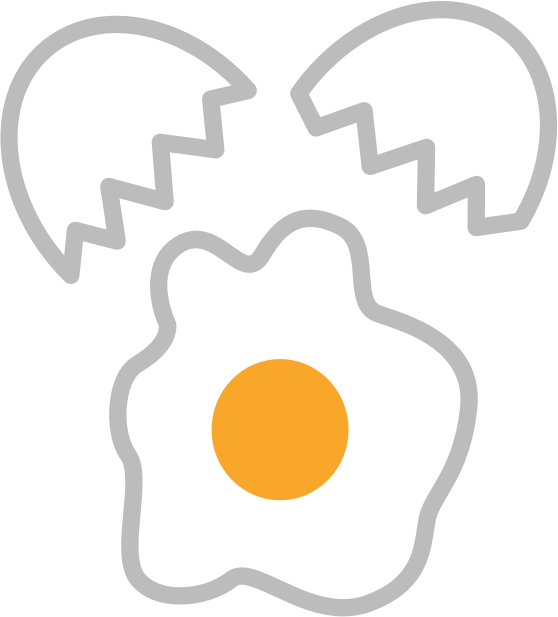 cracked egg