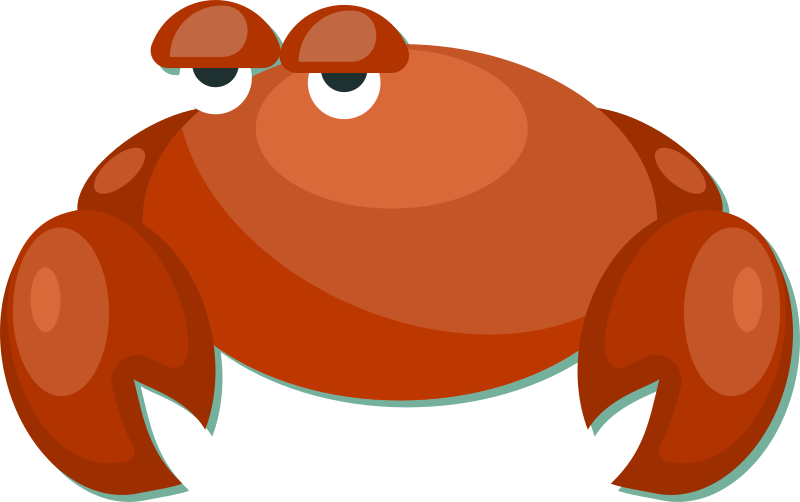 Cartoon crab