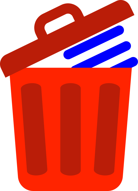 Trash Can Delete Icon