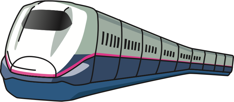 Shinkansen E2 Train - Openclipart