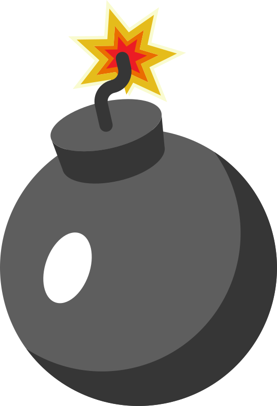 Cartoon bomb