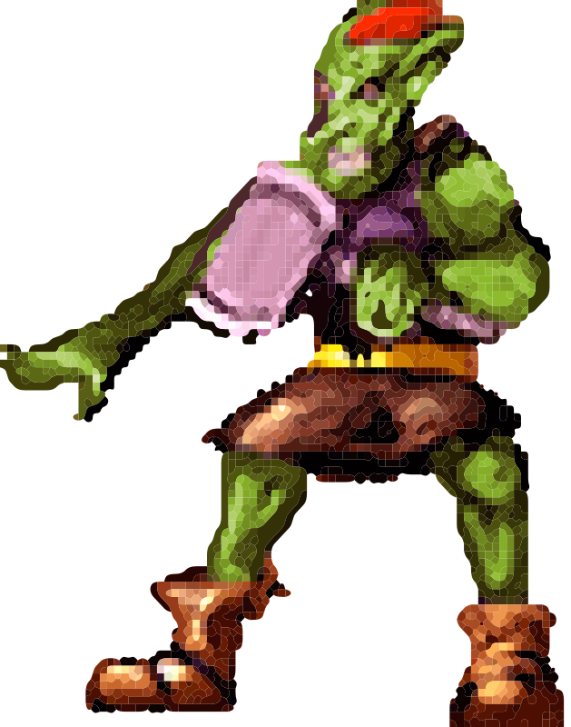 Troll Pixel Art