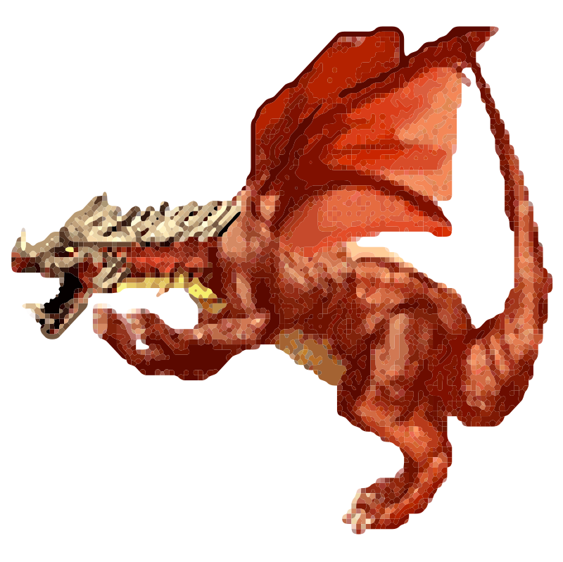 Dragon Pixel Art