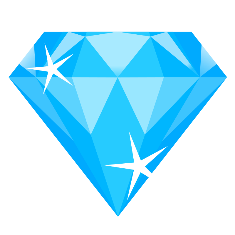 Blue Diamond - Openclipart