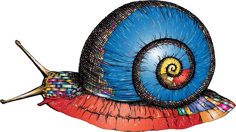 Vintage Snail Prismatic