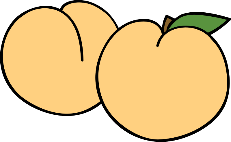 Peaches 2 Openclipart   326141