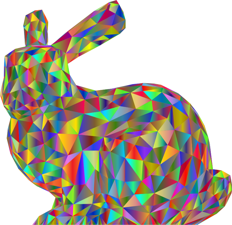 3D Stanford Bunny Polyprismatic