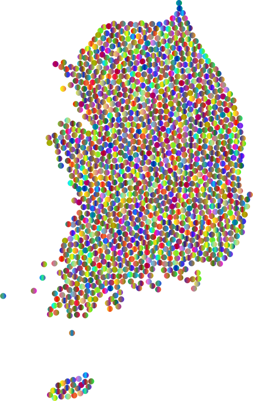 South Korea Dots Polyprismatic