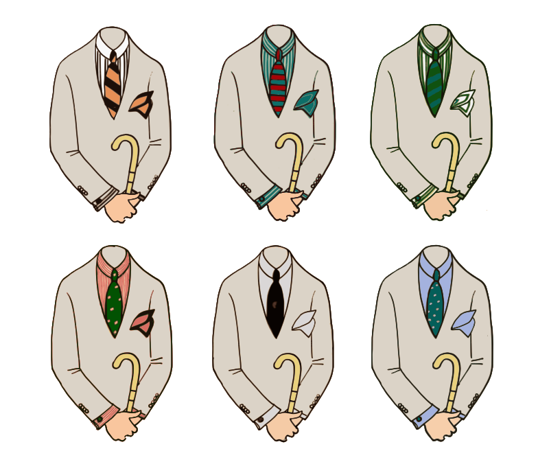 Six Classic Suits