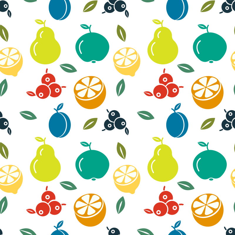 Fruits seamless pattern