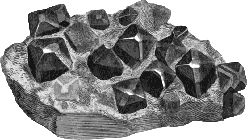 Grayscale Ore