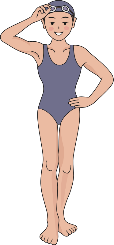 Swimmer (#3) - Openclipart