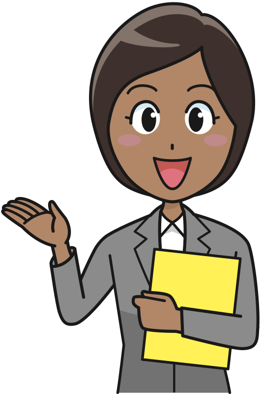 women office workers clipart