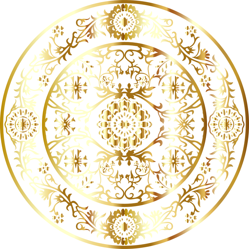 Mandala By rulli n saef Gold