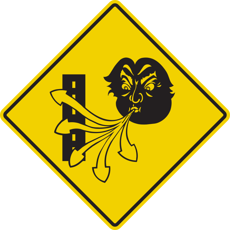 Quebec Wind Sign