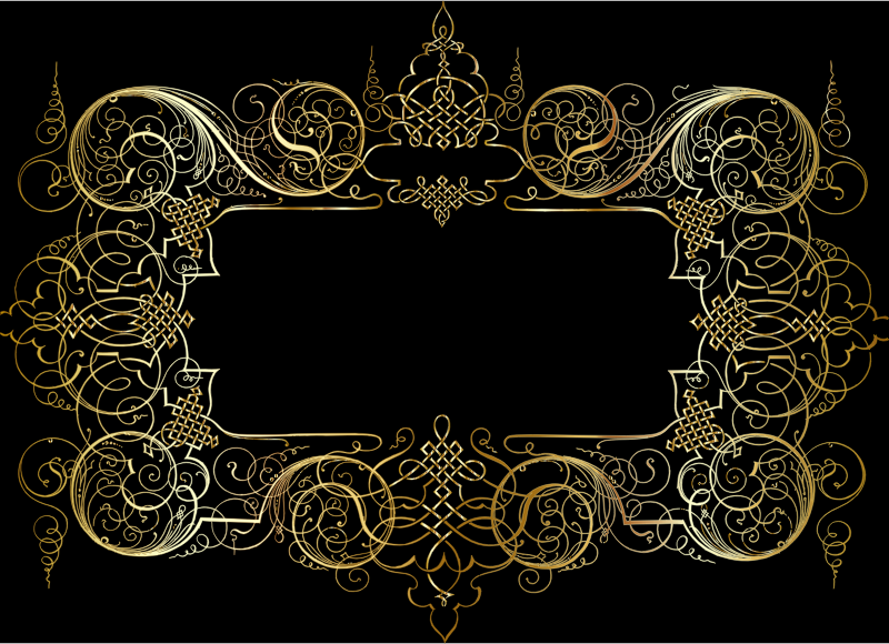 Antique Frame 195 Gold