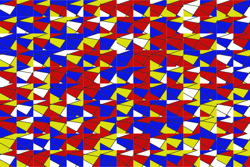 Broken Mondrian Pattern 2