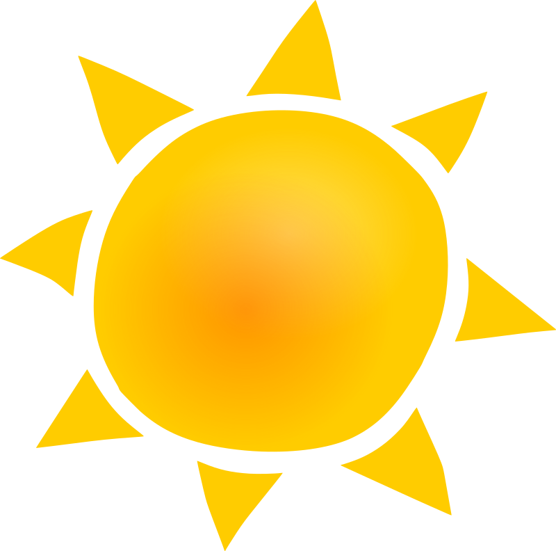 Sun - Colour - Openclipart