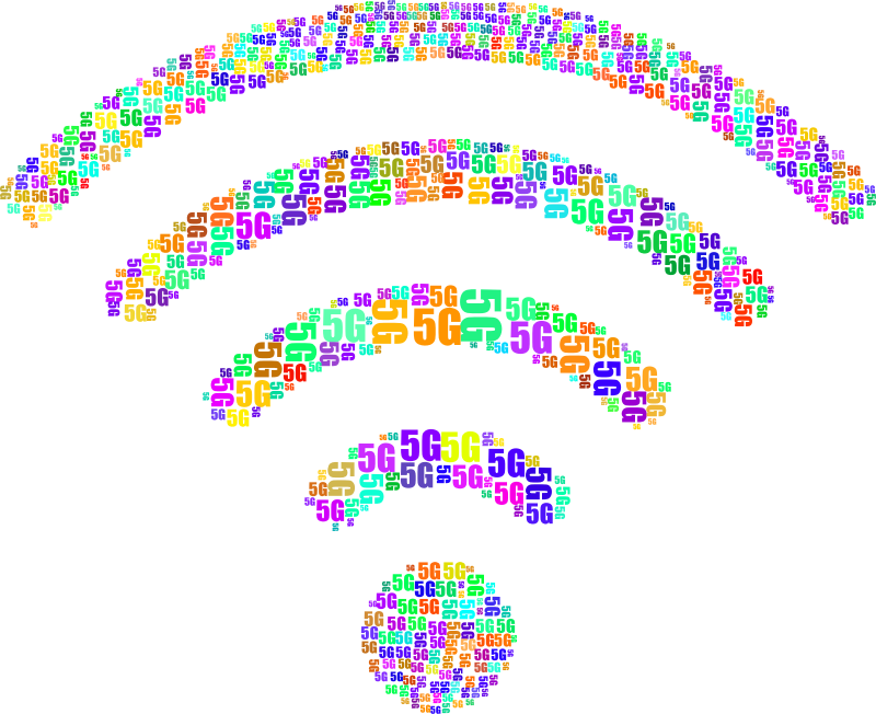 5G WiFi Signal - Openclipart