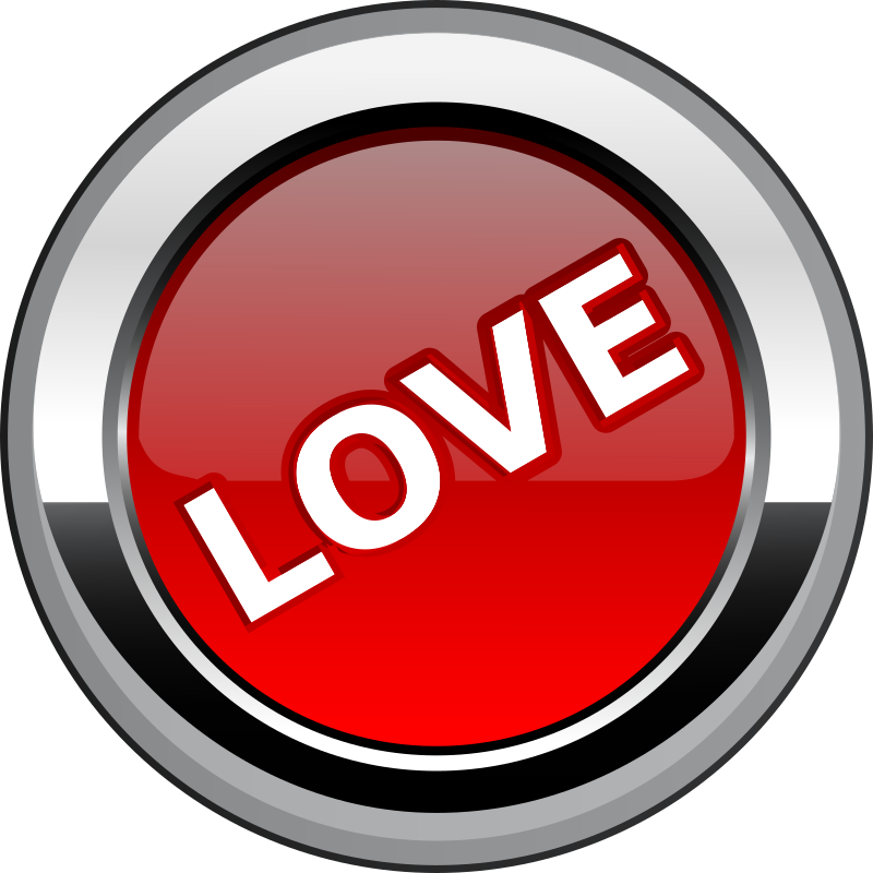 A large love button