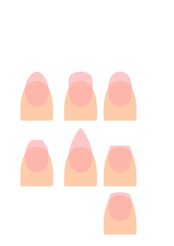 Nail shapes