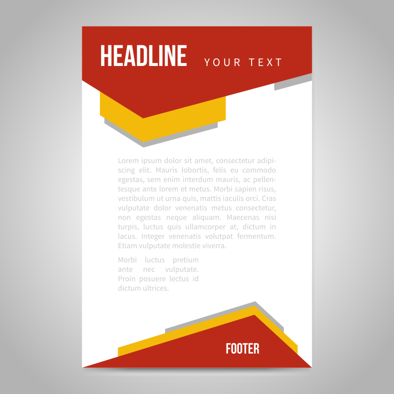 Headline page template