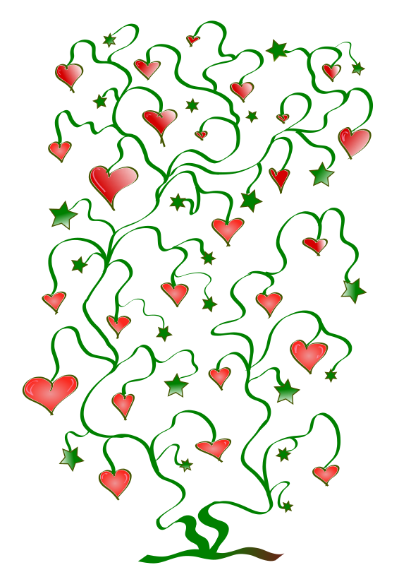 Tree of Hearts with Leaves of Stars