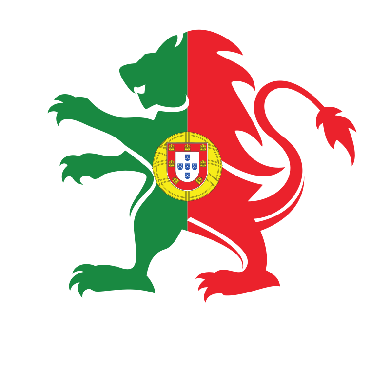 Portuguese flag heraldic lion