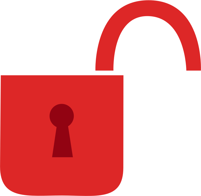 open lock png