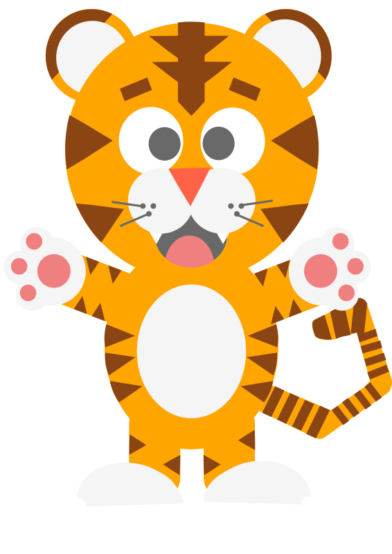 Tiger cartoon