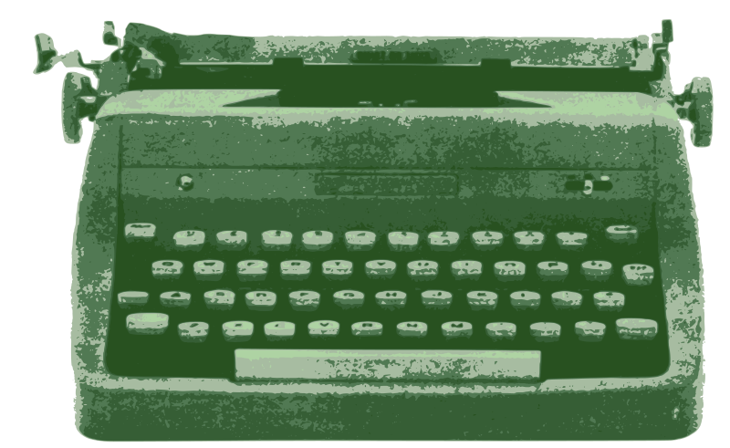 Green Typewriter