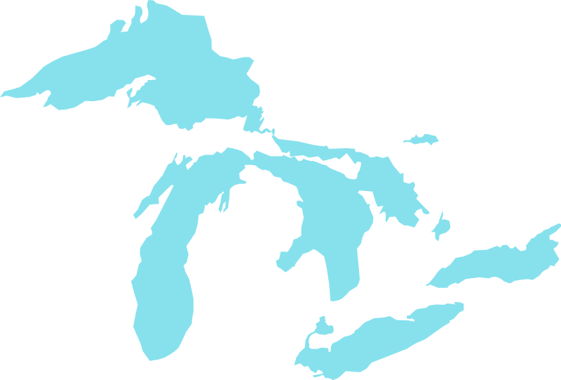 Canadian Great Lakes - Openclipart