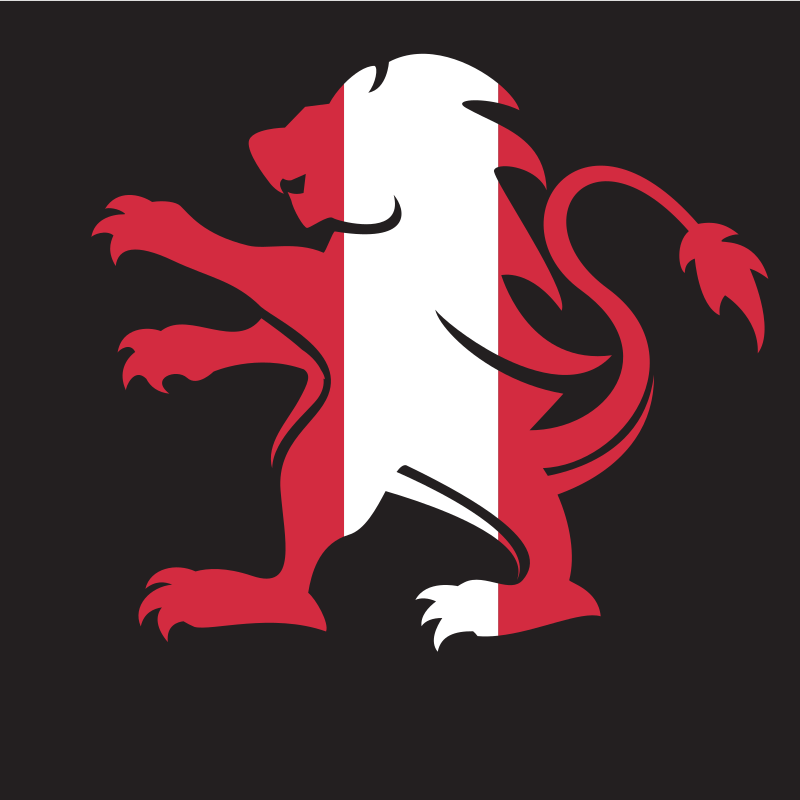 Peru flag heraldic lion