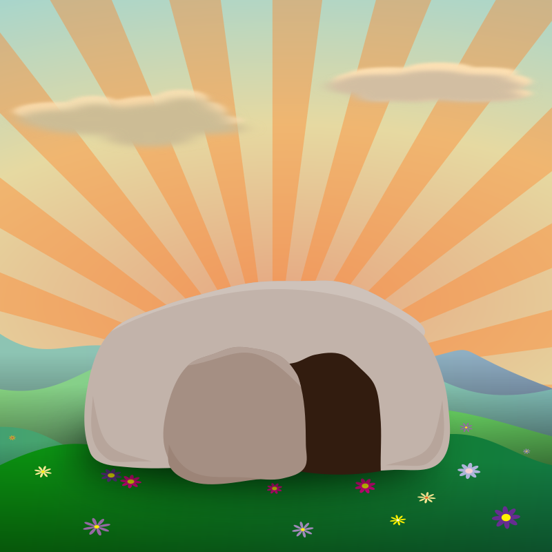 April Empty Tomb