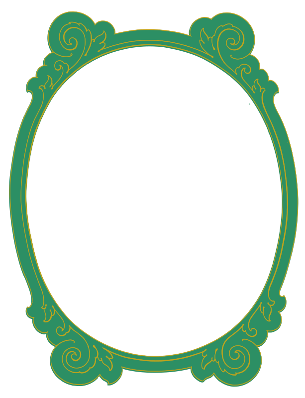 Simple Circle Frame Colour Remix Openclipart 