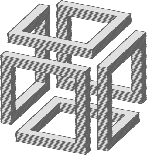 Animated Infinite Cube