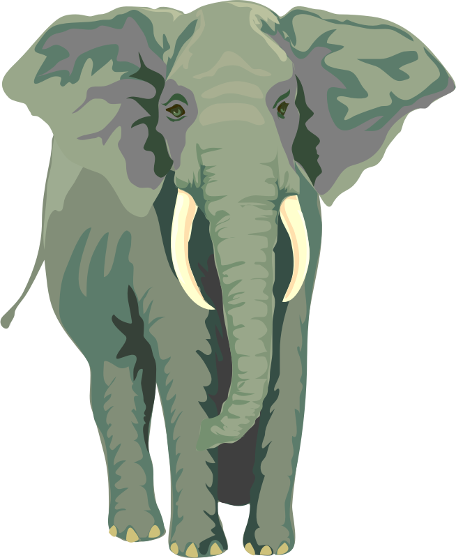 african elephant - Openclipart