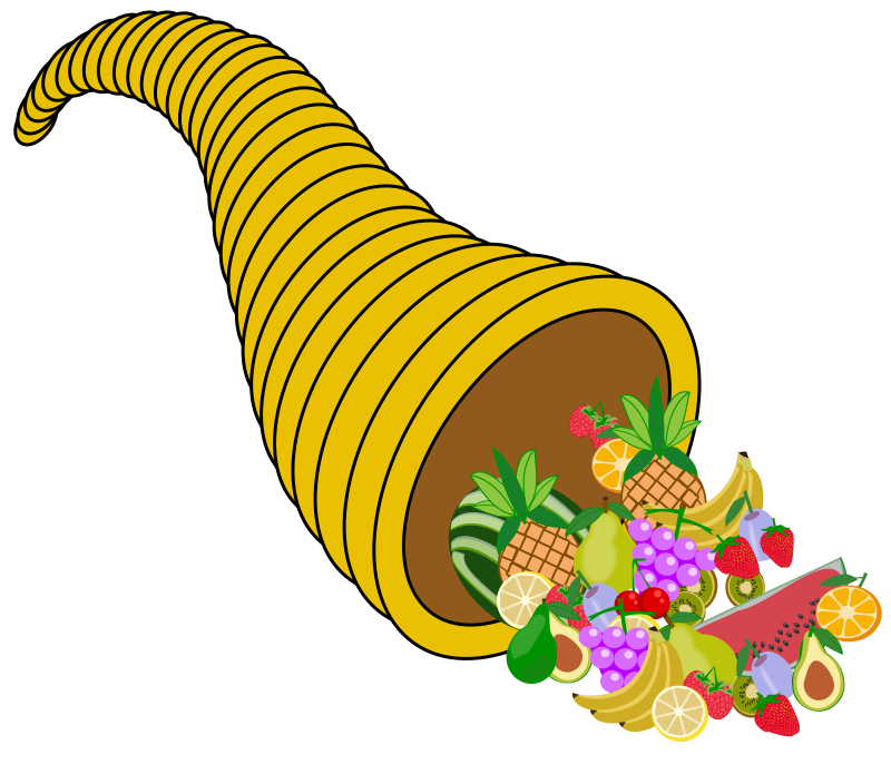 Fruit Cornucopia