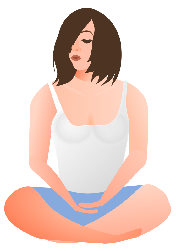 Lady in Meditation