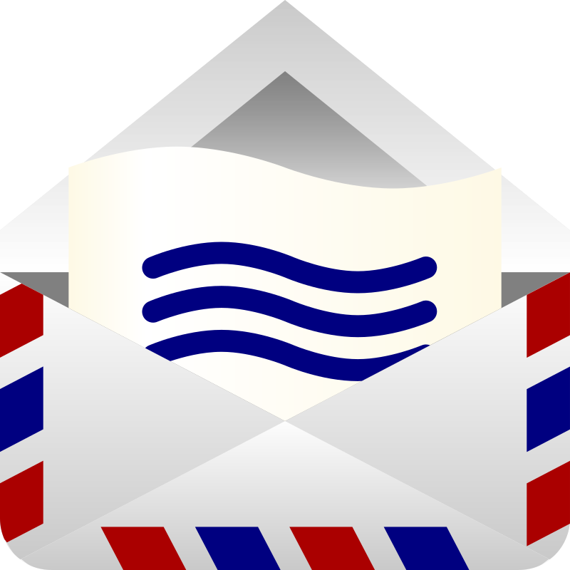 Air mail envelope