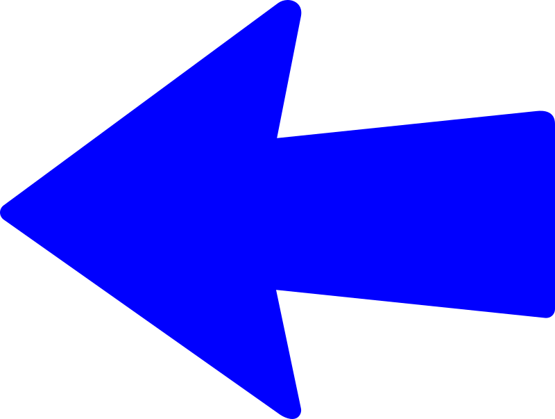 blue arrow clipart