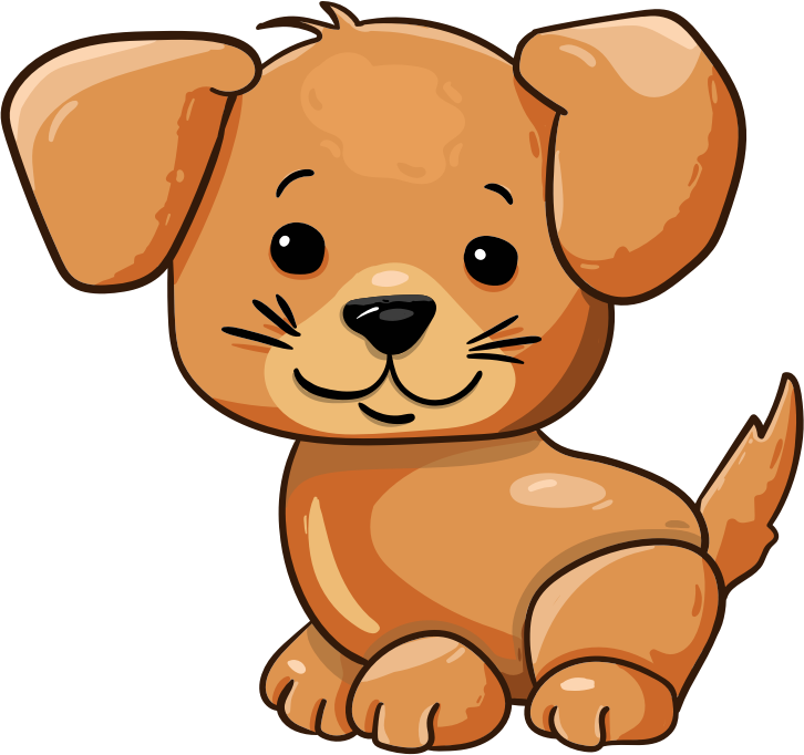 cartoon puppy Openclipart