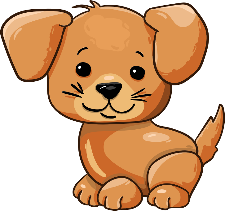 cartoon puppy