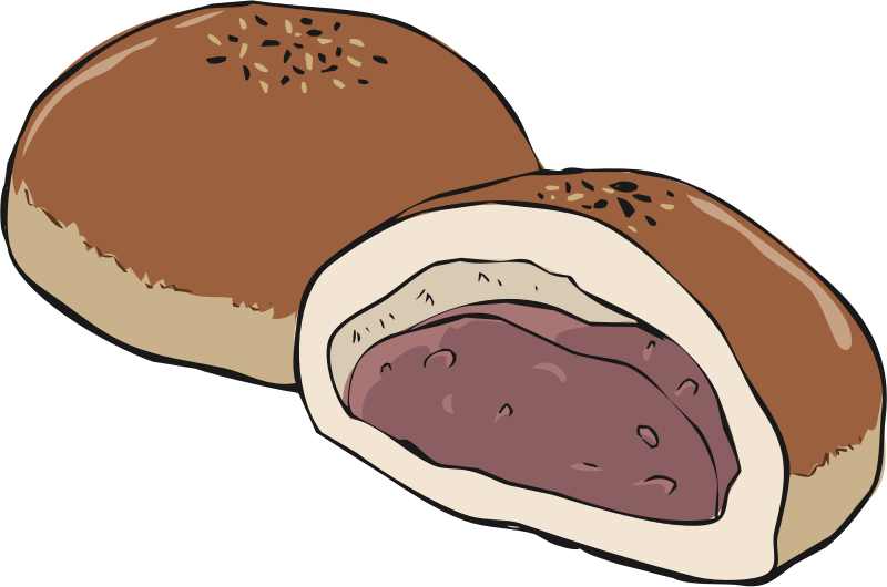 Anpan - Red Bean Paste Bun