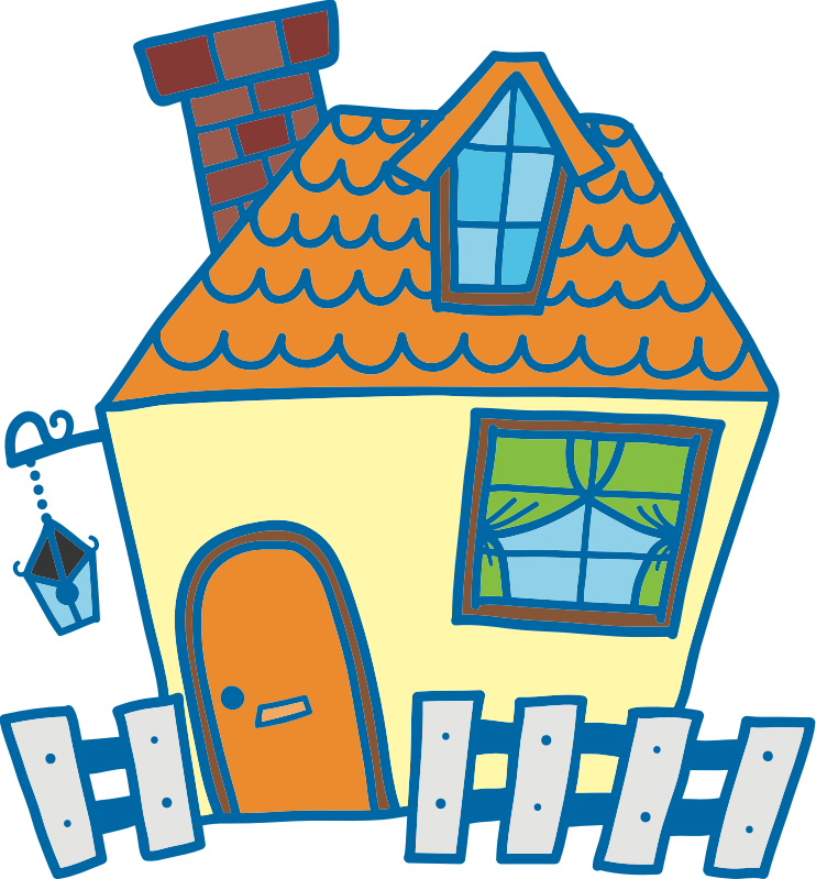 Crooked House Clip Art